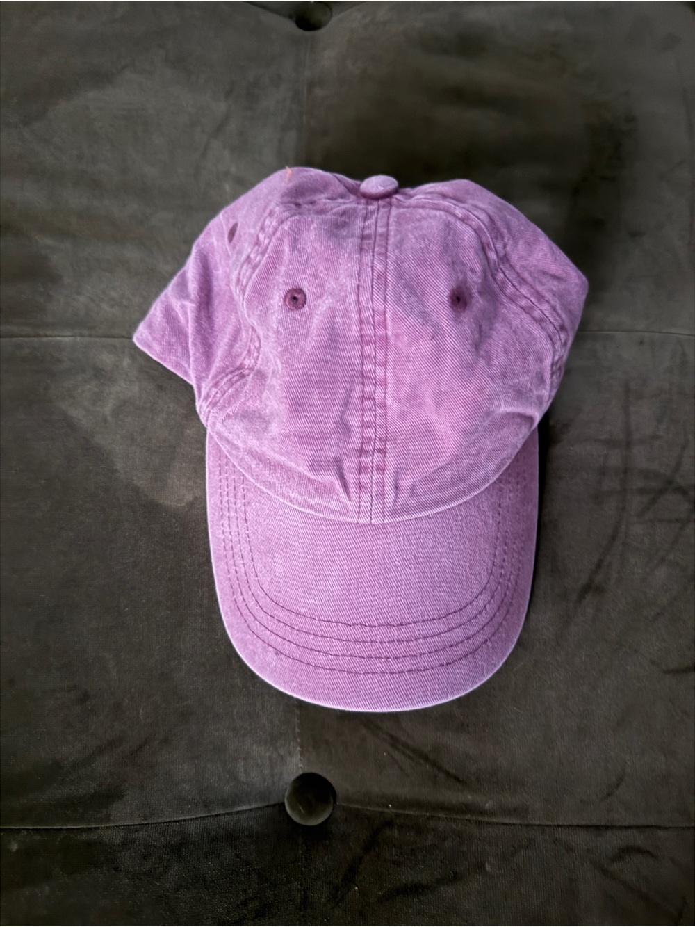 Zara Lavender Washed Baseball Cap